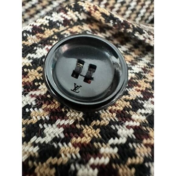 Louis Vuitton F/W 2014 Wool Houndstooth Blazer - Picture 5 of 9